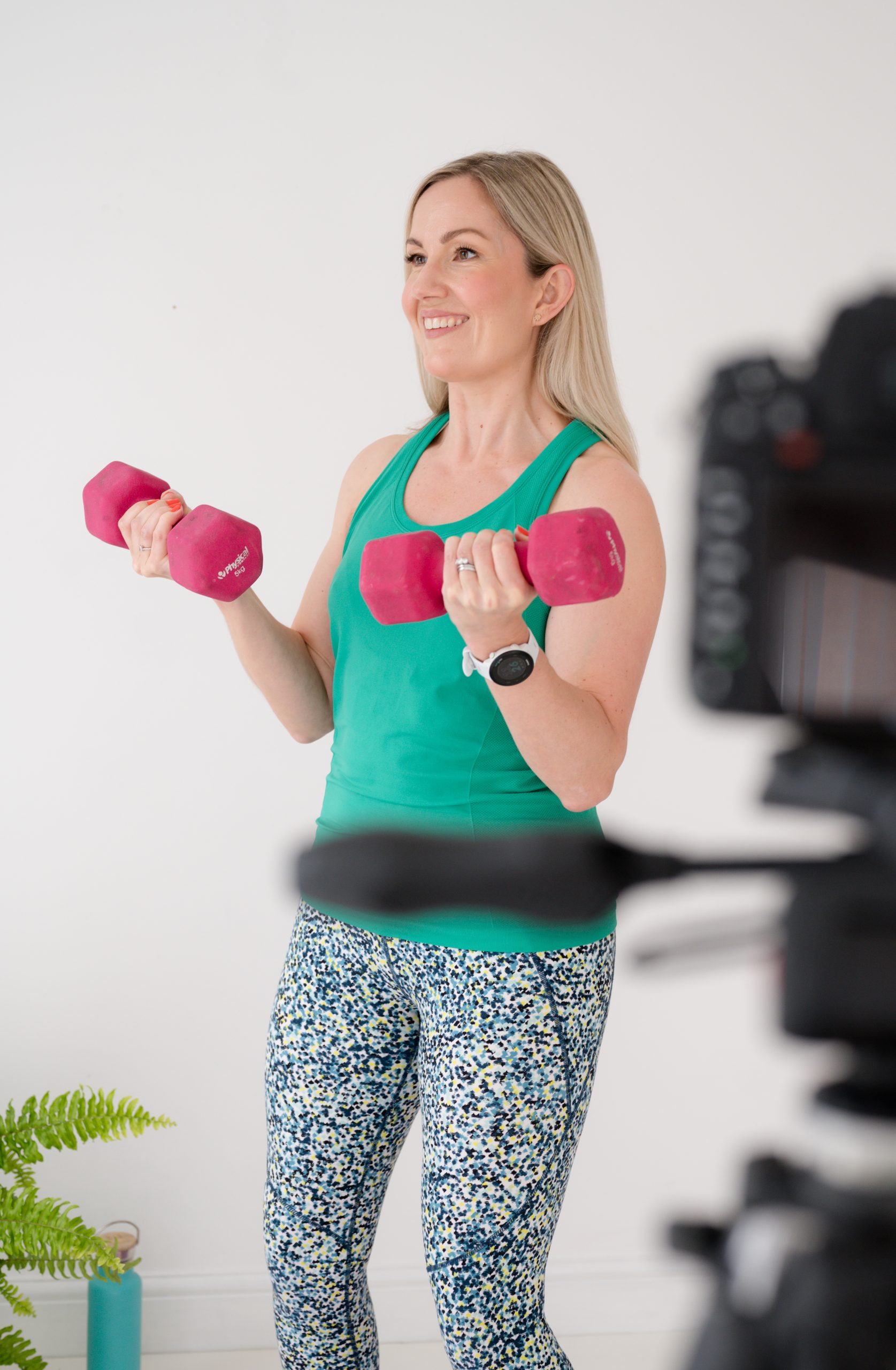 Online fitness hub for women